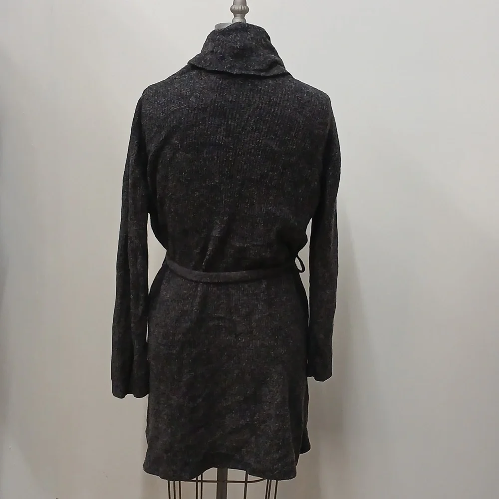 Barefoot Dream Cozy Chic Lite Grey Soft Bathrobe Unisex Size 2